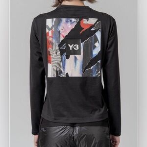 Y-3 Ch1 Gfx Yohji Yamamoto Adidas Graphic Longsleeve Medium